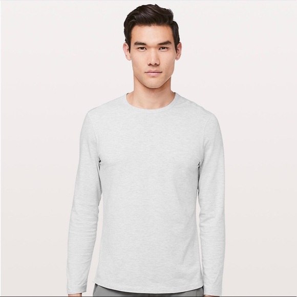 NWT Lululemon Light Gray 5 Year Basic Long Sleeve - Picture 2 of 8